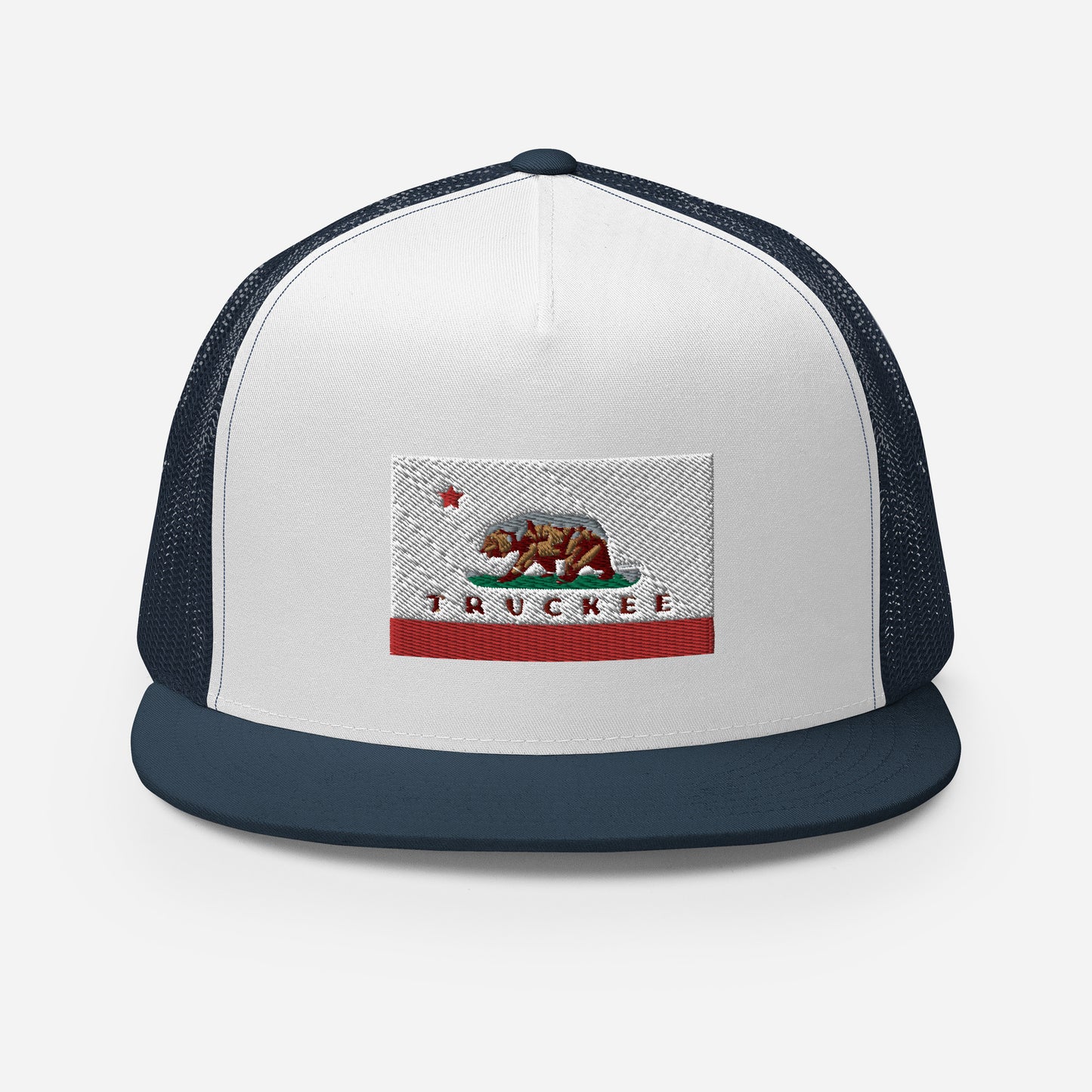 navy truckee hat