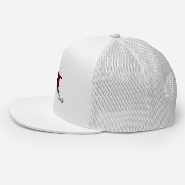 Goldie the Grizzly Boarding Trucker Cap