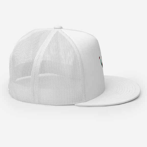 Goldie the Grizzly Boarding Trucker Cap