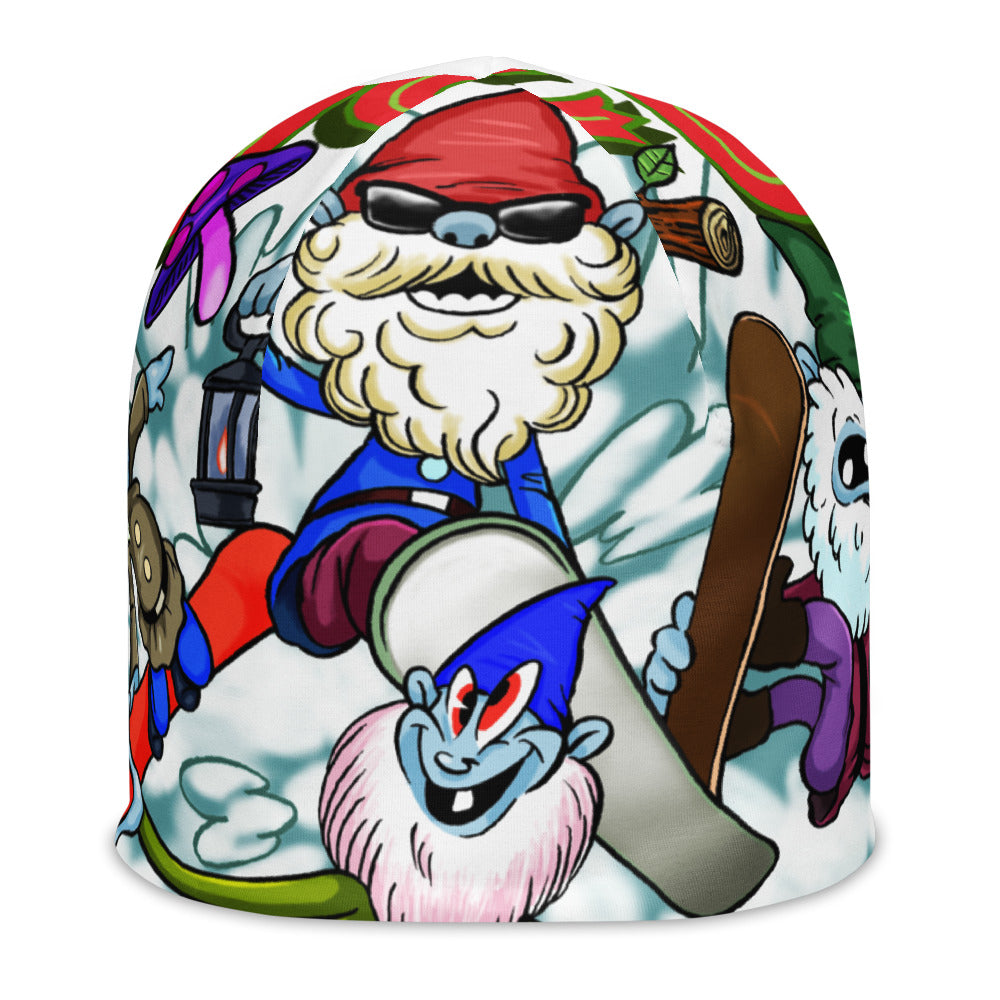 The Sgnomes All-Over Print Beanie