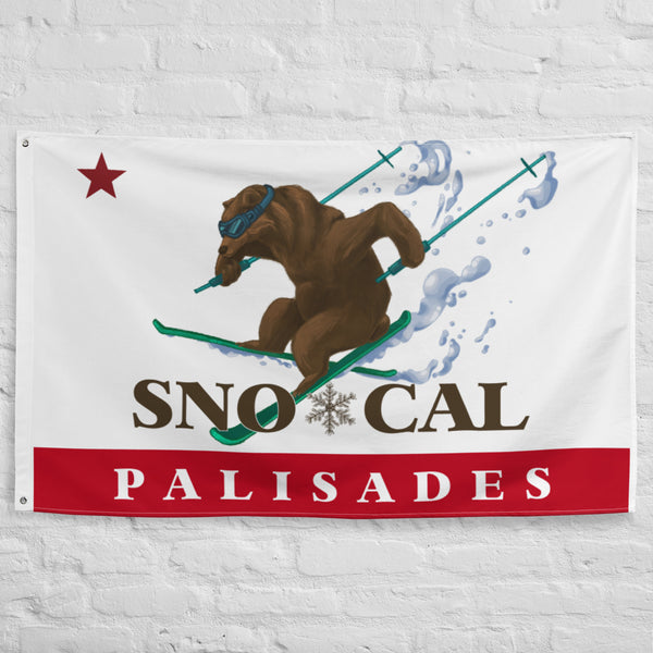 Palisades Sno*Cal Ski Flag