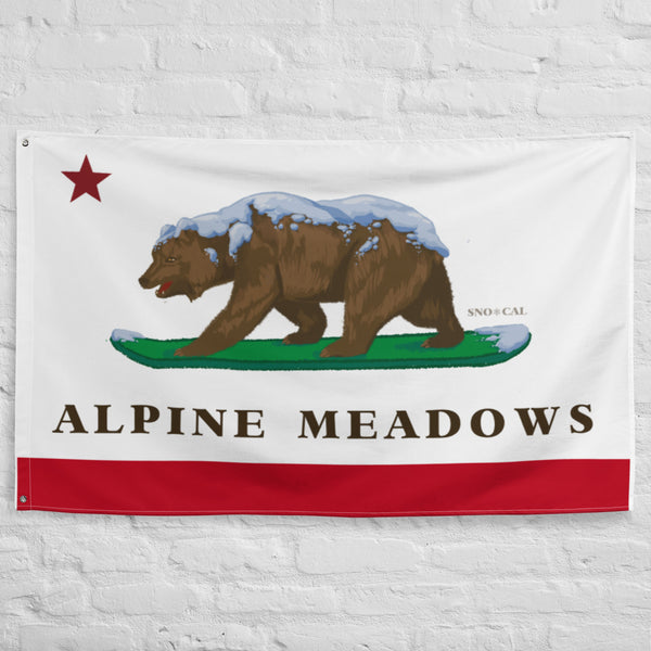 Alpine Meadows CA Flag