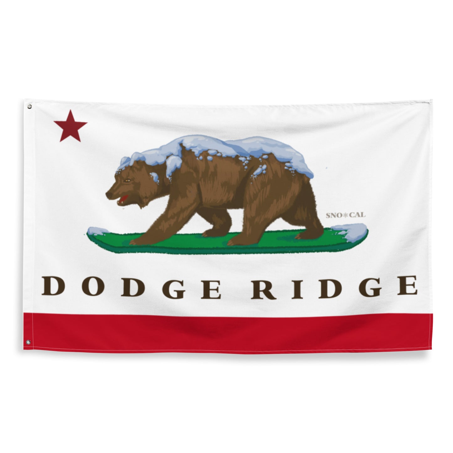 Dodge Ridge CA Flag