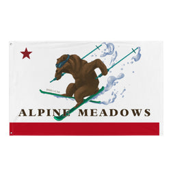 Alpine Meadows Ski Flag