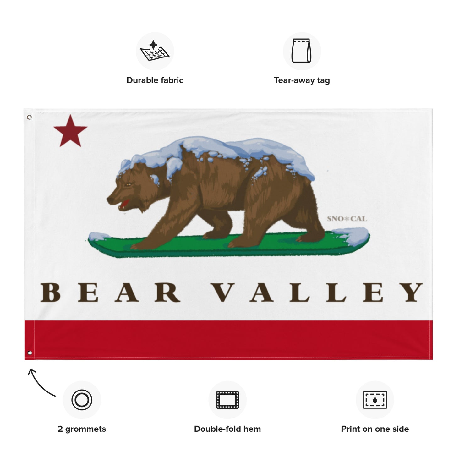 bear valley ca flag