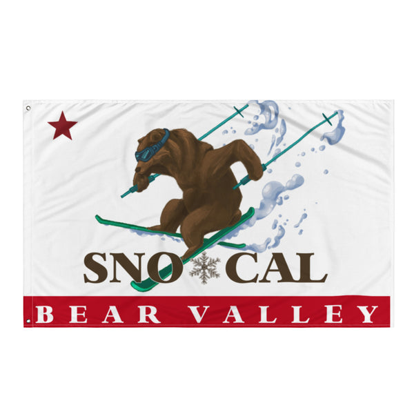 Bear Valley Sno*Cal Ski Flag