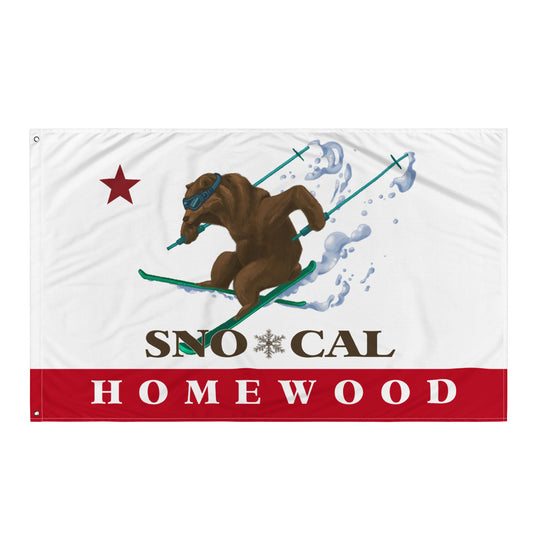 Homewood Sno*Cal Ski Flag