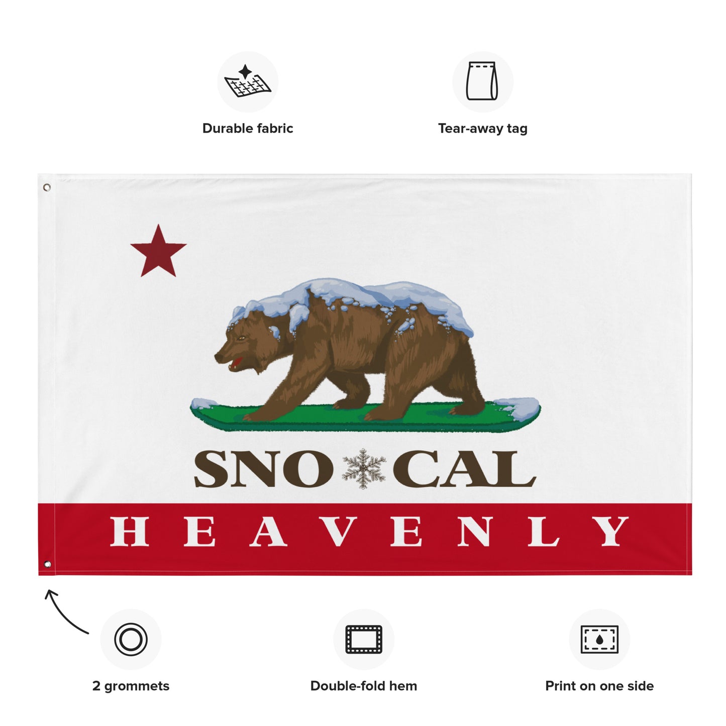 Heavenly Sno*Cal Flag