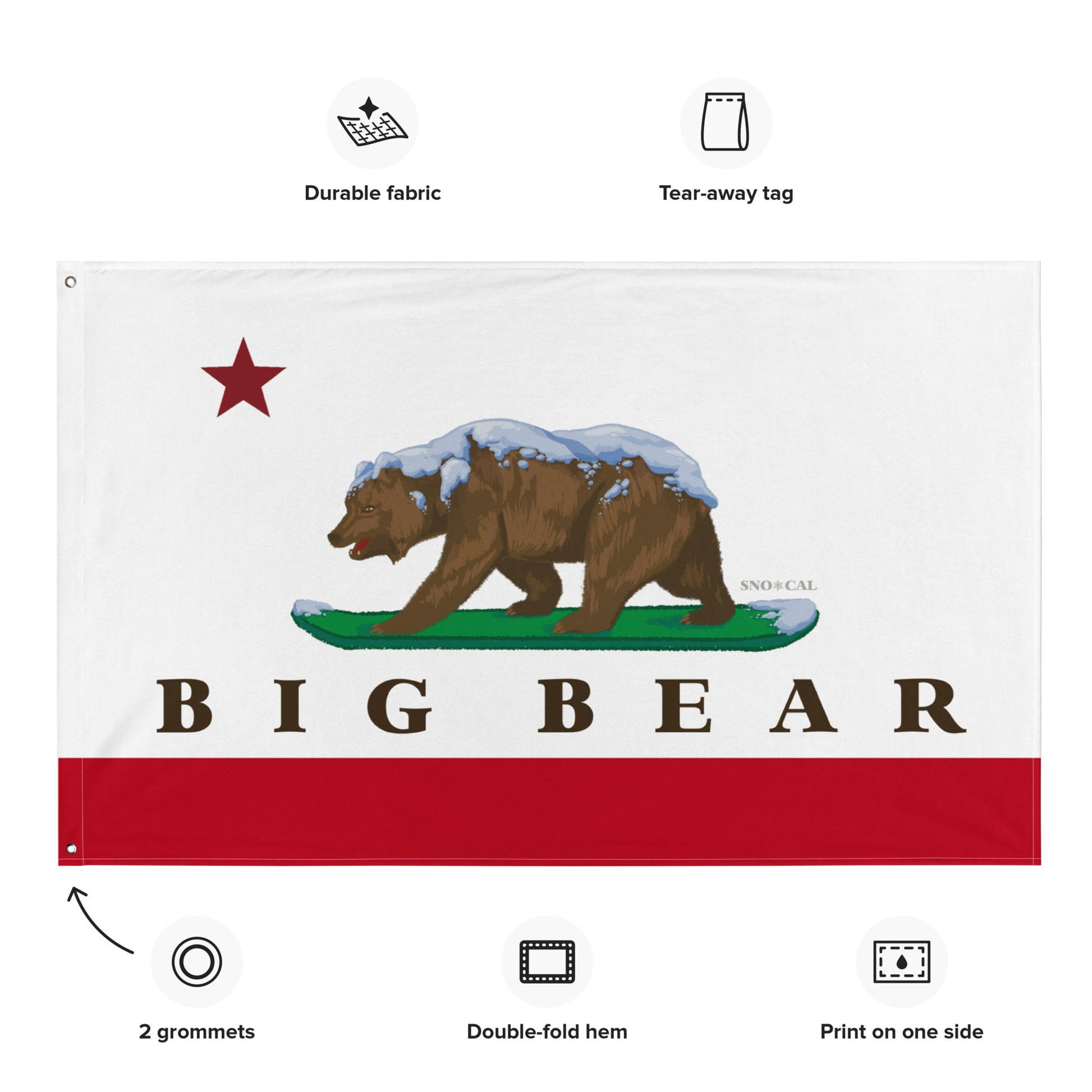 Big Bear California Flag