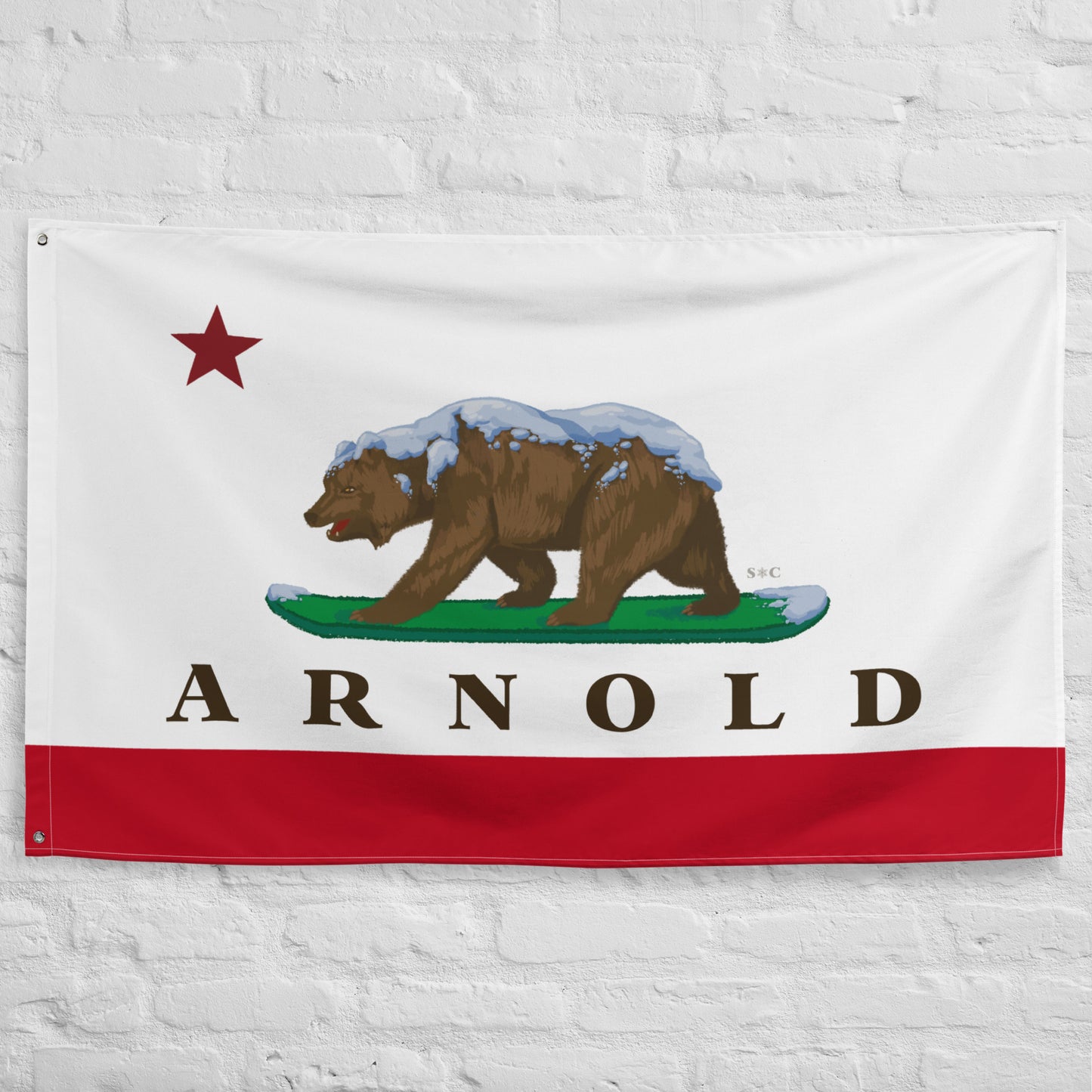 arnold california flag