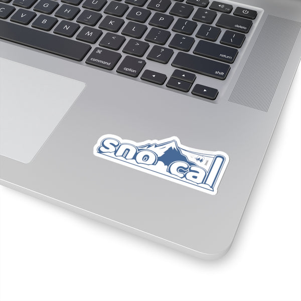 Sno Cal™ Blue Kiss-Cut Stickers - Sno Cal