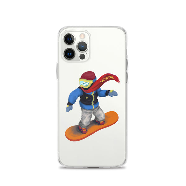 Snowboard Emoji Clear Case for iPhone®