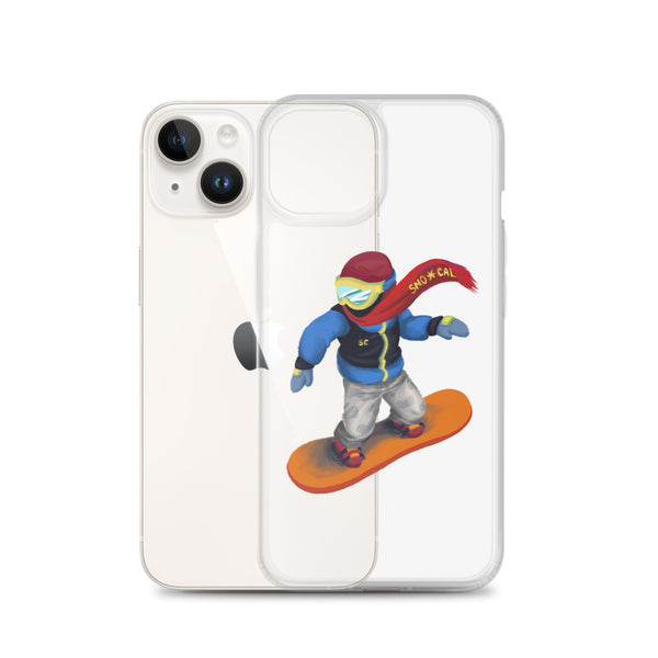 Snowboard Emoji Clear Case for iPhone®
