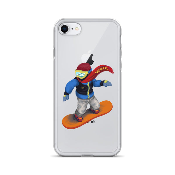 Snowboard Emoji Clear Case for iPhone®