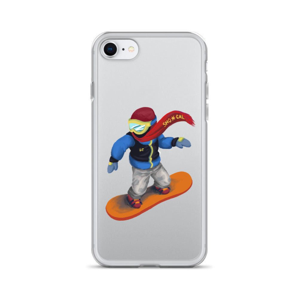 Snowboard Emoji Clear Case for iPhone®