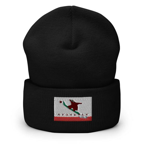 Heavenly CA Flag Snowboard Beanie