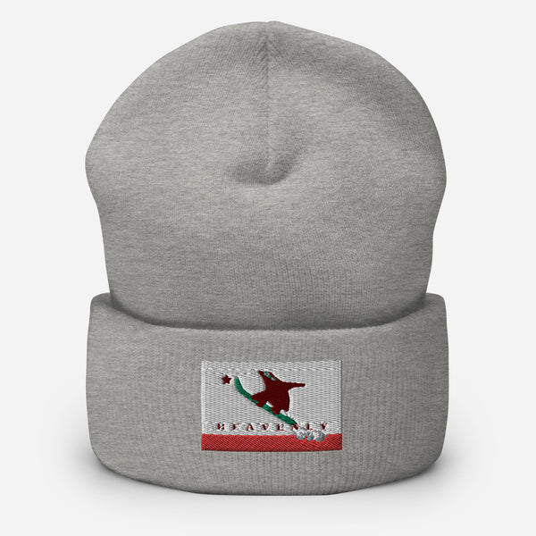 Heavenly CA Flag Snowboard Beanie