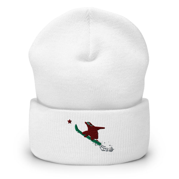 Goldie the Grizzly Snowboard Beanie