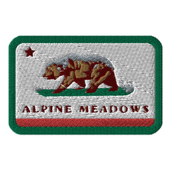 Alpine Meadows patch (green border)