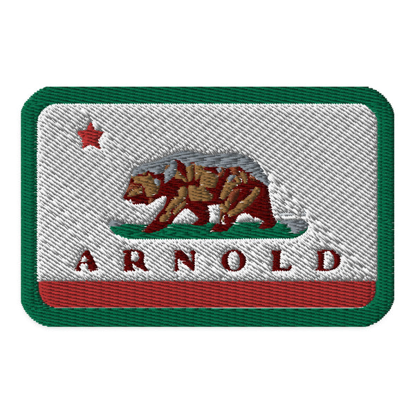 CA Flag Arnold Patch (green border)