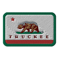CA Flag Truckee Patch