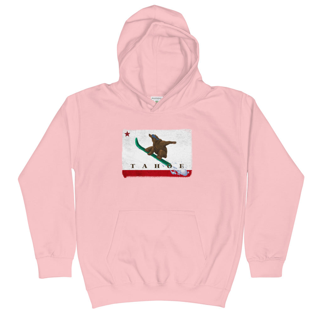 Boarding CA Grizzly Kids Hoodie - Sno Cal