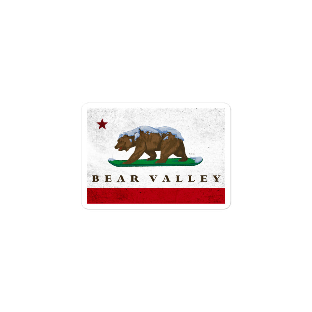 Bear Valley CA sticker