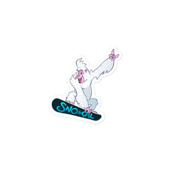 Snorilla Air Grab sticker