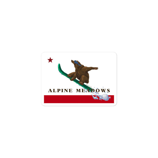 Alpine Meadows Board Sticker