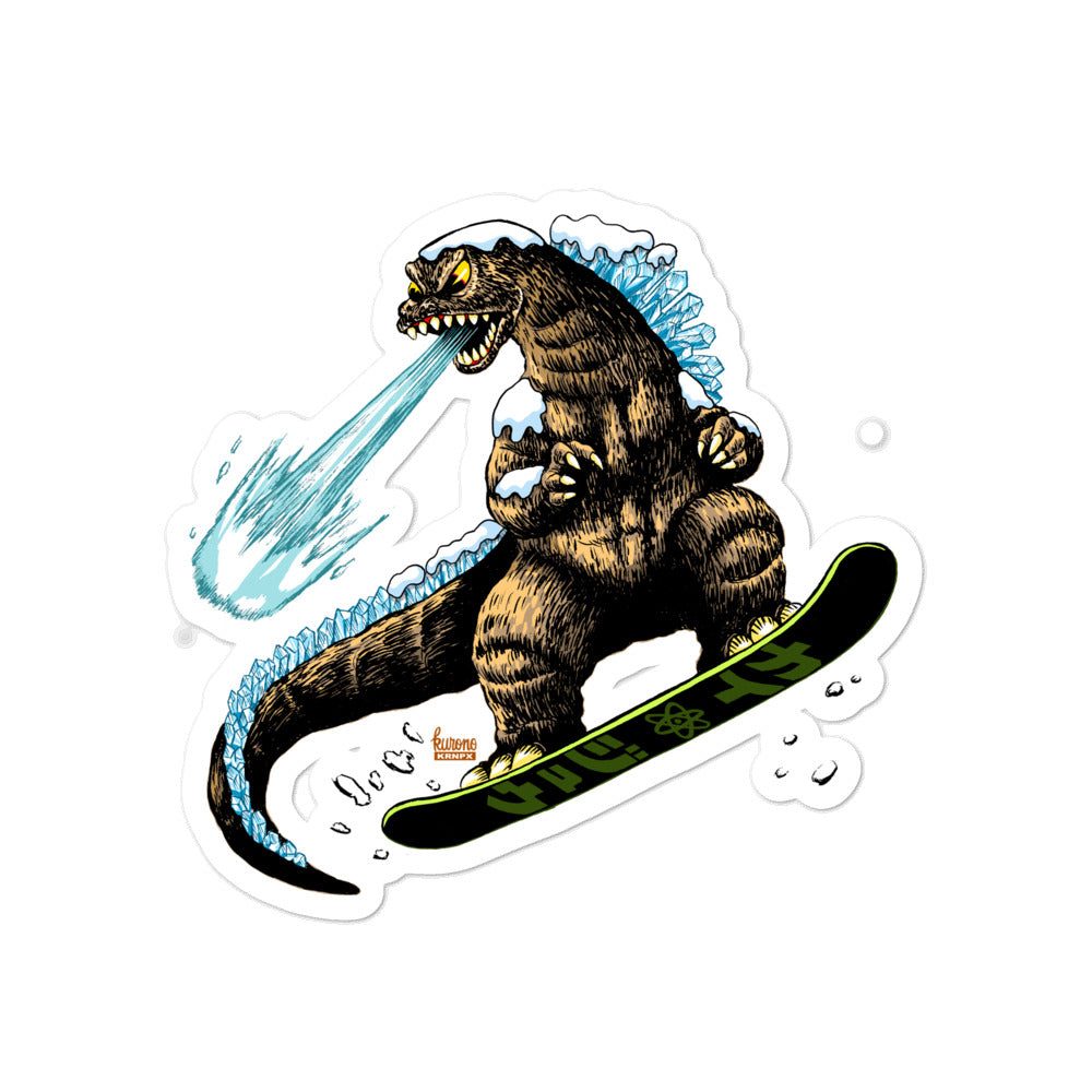 Snowzilla sticker (w/out nameplate) - Sno Cal