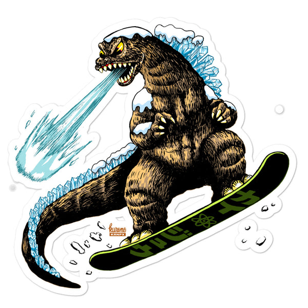 Snowzilla sticker (w/out nameplate) - Sno Cal