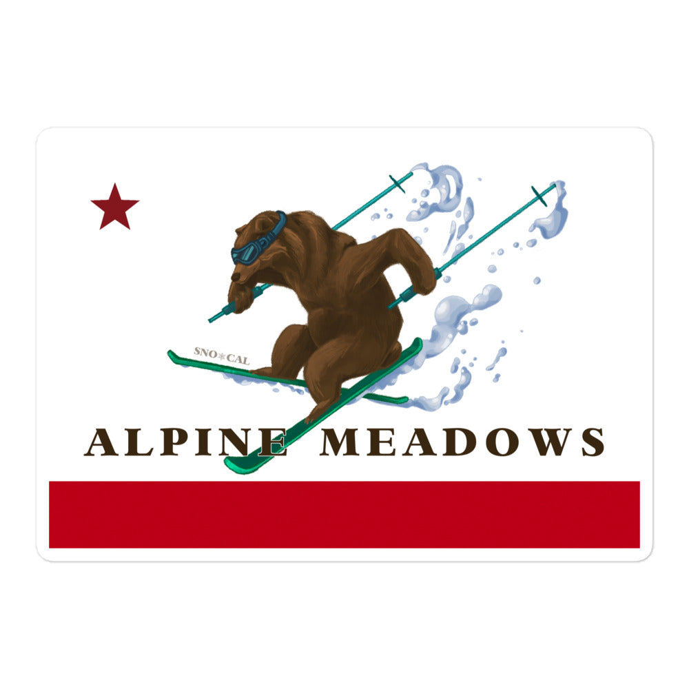 Alpine Meadows sticker