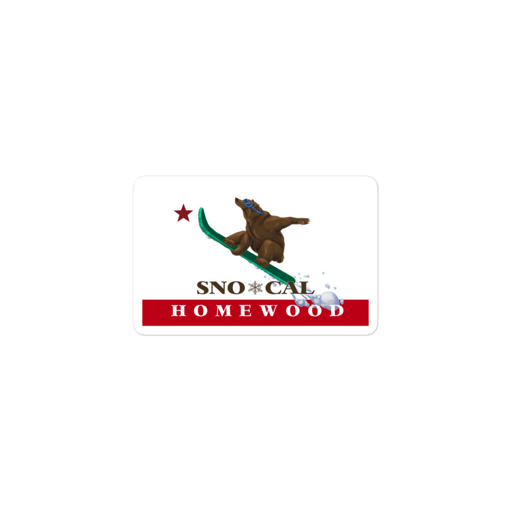 Homewood Sno*Cal Snowboard Sticker