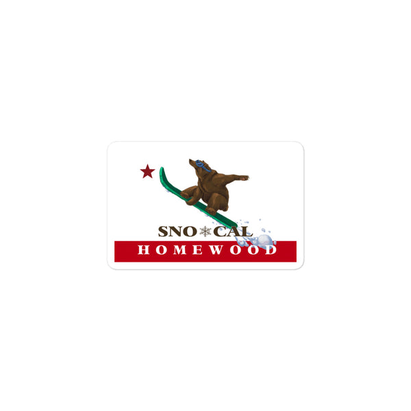 Homewood Sno*Cal Snowboard Sticker