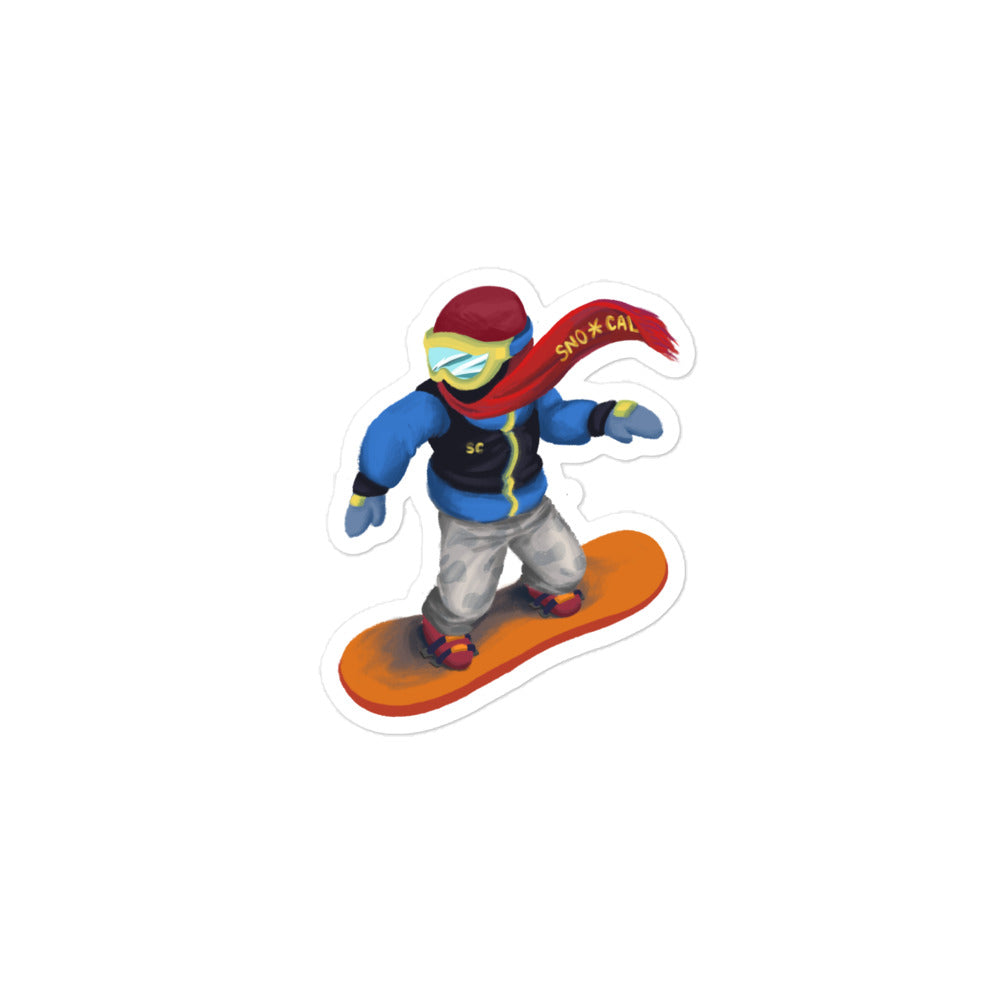 snowboard emoji sticker