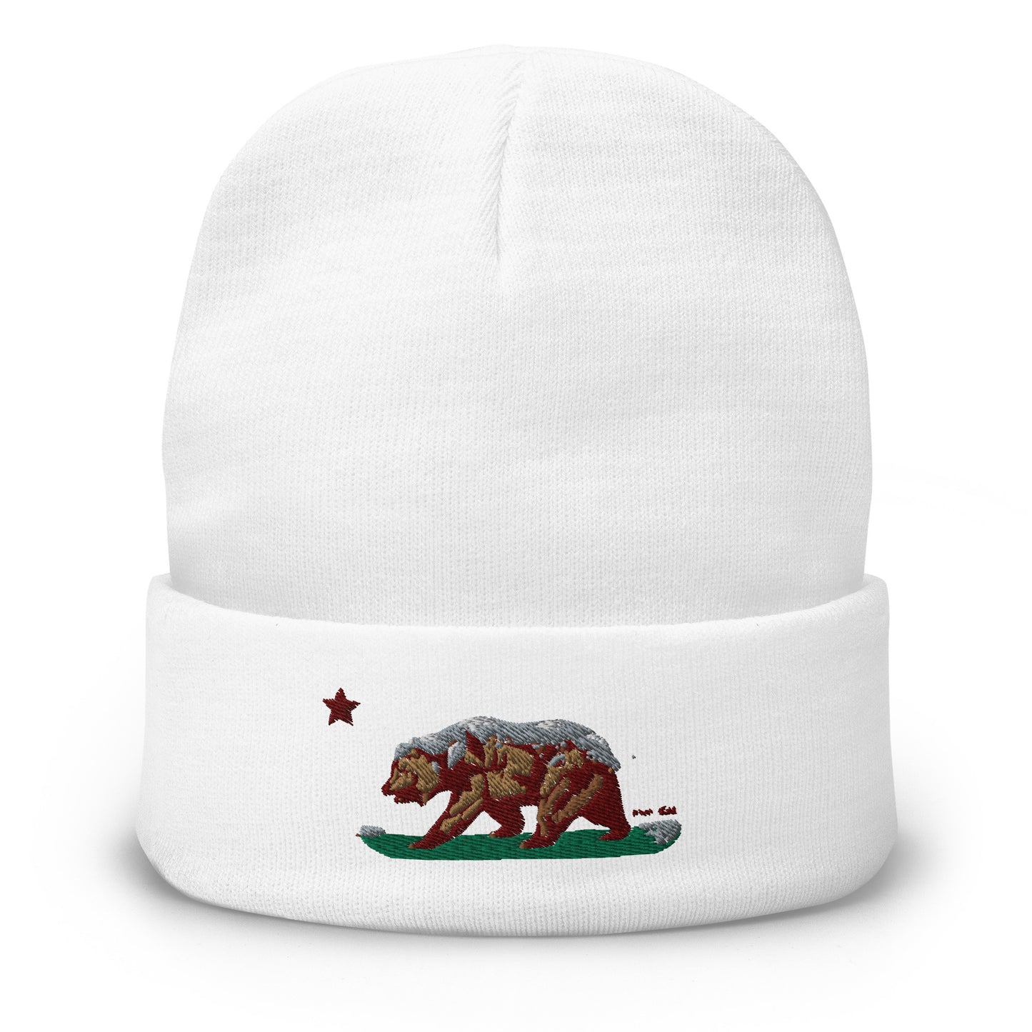 Goldie the Grizzly Embroidered Beanie