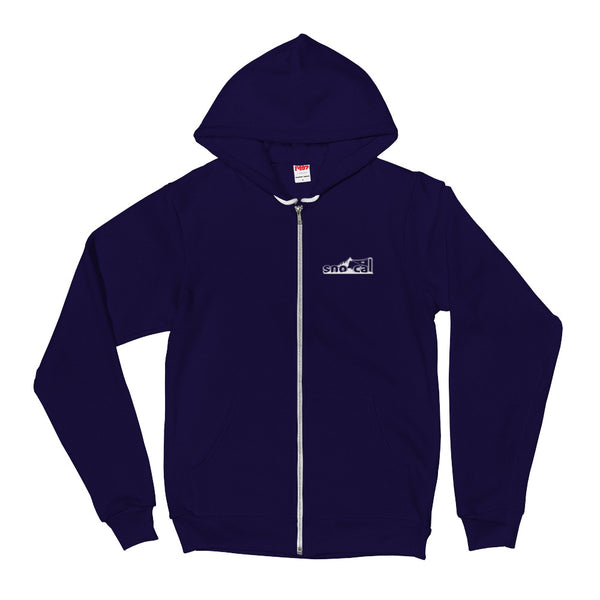 Sno Cal™ Unisex thick Hoodie with black lettering logo - Sno Cal