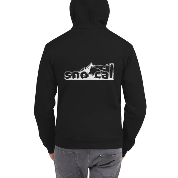 Sno Cal™ Unisex thick Hoodie with black lettering logo - Sno Cal