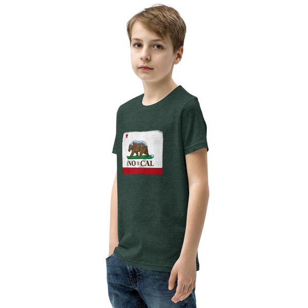 Sno*Cal CA Bear Flag Youth Shirt - Sno Cal