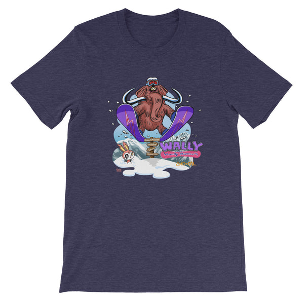 Wally launching over Mammoth sign shirt - Sno Cal