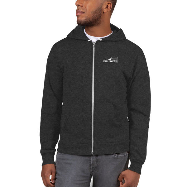Sno Cal™ Unisex thick Hoodie with black lettering logo - Sno Cal