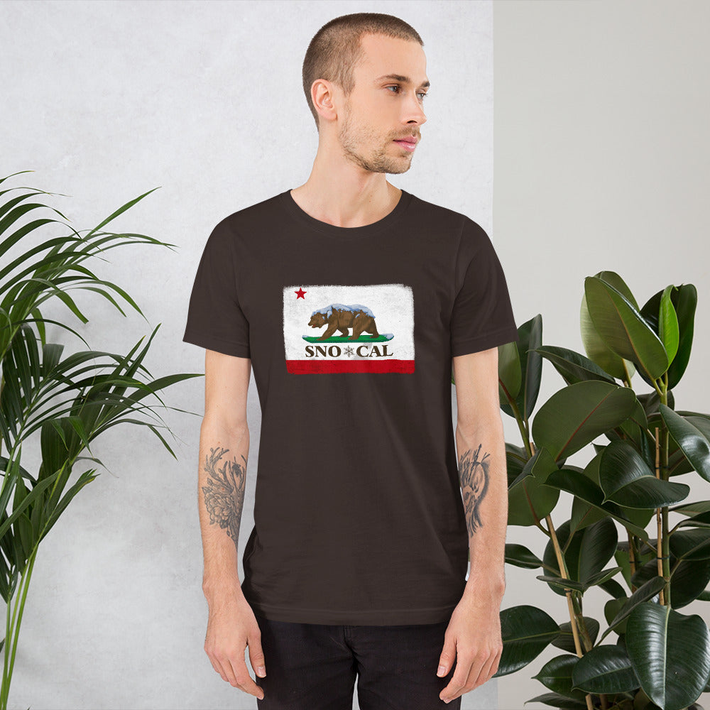 Sno*Cal California Flag Distressed Shirt - Sno Cal