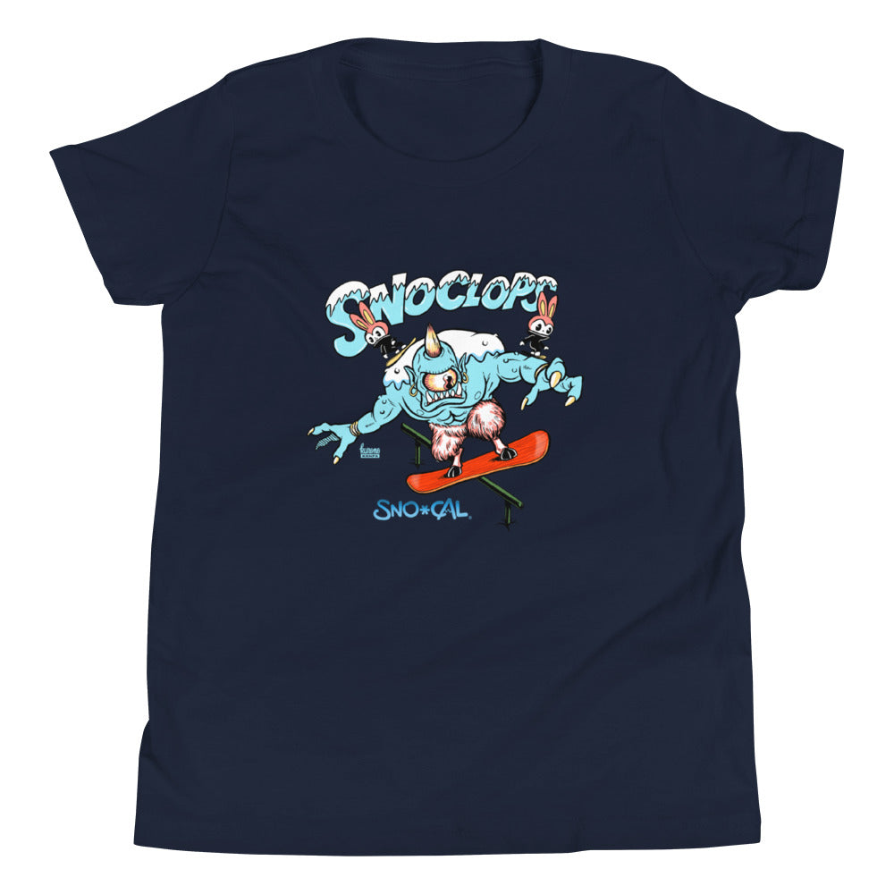 SnoClops Rail Slide Kids T-Shirt - Sno Cal