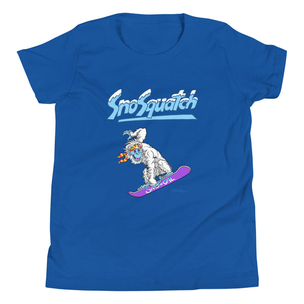 SnoSquatch Air Grab Kids Shirt - Sno Cal