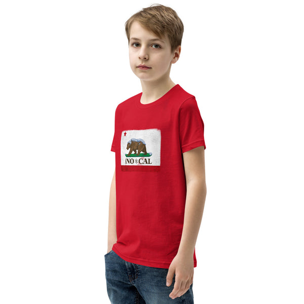 Sno*Cal CA Bear Flag Youth Shirt - Sno Cal