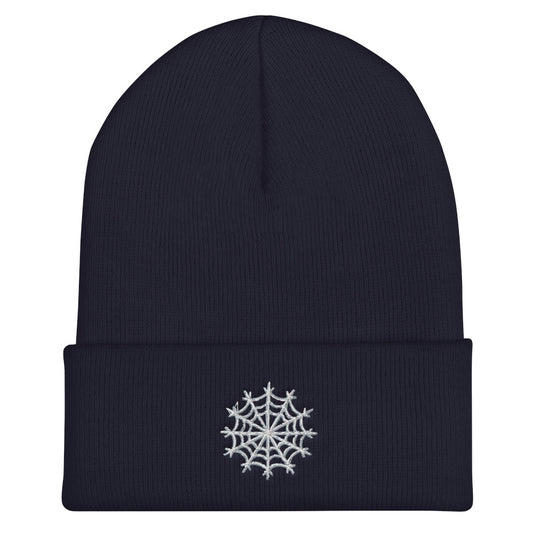 Spider web snowflake beanie - Sno Cal