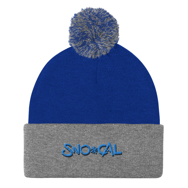 Sno Cal Pom-Pom Beanie - Sno Cal