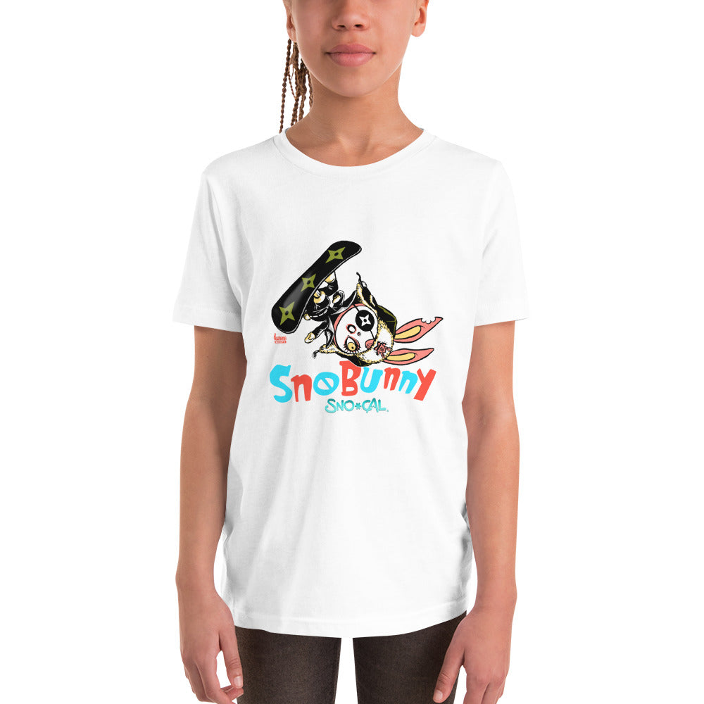 SnoBunny Aerial Flip Kids T-Shirt - Sno Cal