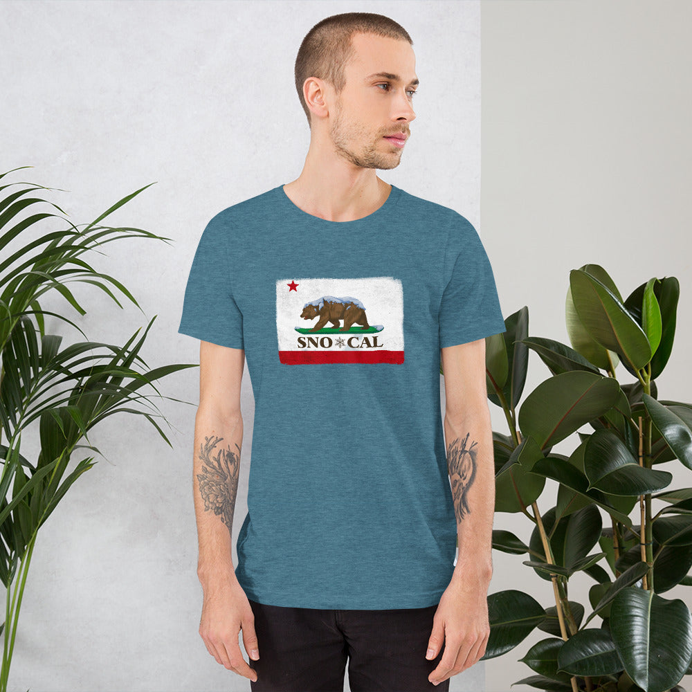 Sno*Cal California Flag Distressed Shirt - Sno Cal