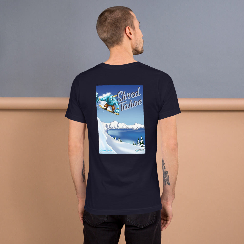Snoclops Shred Tahoe Snowboard shirt - Sno Cal